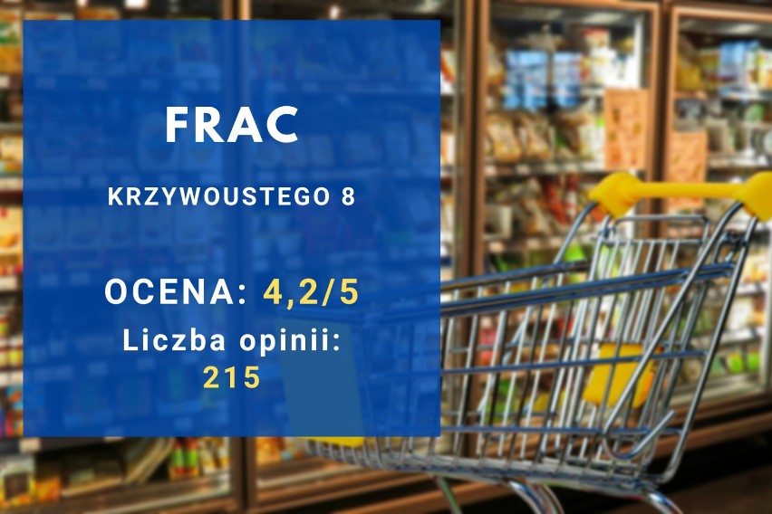 Te supermarkety w Rzeszowie polecają mieszkańcy. Zobacz w jakich sklepach najchętniej kupują rzeszowianie. Lidl, Frac i inne