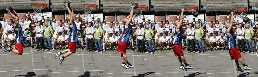 Konkurs wsadów - turniej Alkatraz Streetball 2011