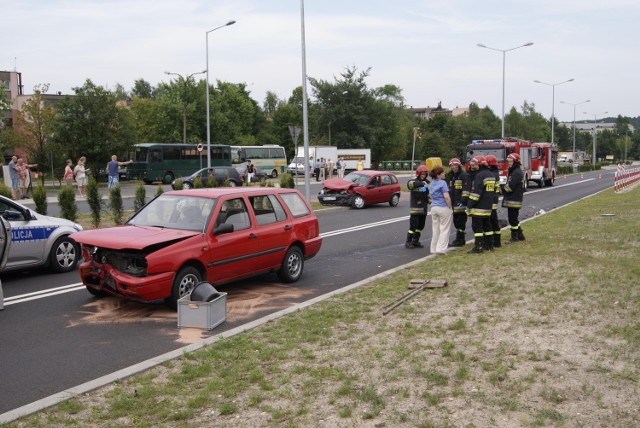 Wypadek w Olkuszu