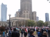 Polacy przeciwni imigrantom. Manifestacja w Warszawie (zdjęcia)