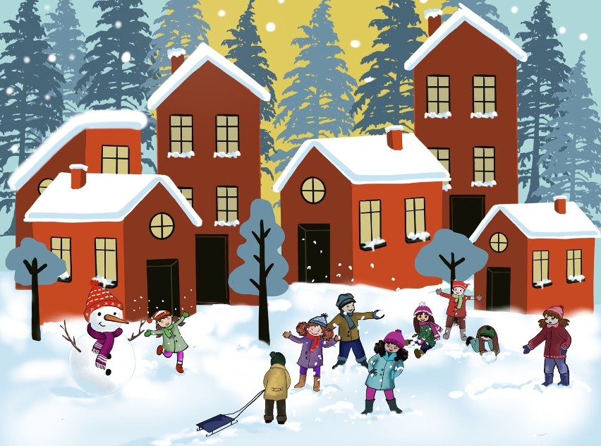"Odkrywamy Wolsztyn zimą" - zabawa dla najmłodszych w trakcie ferii