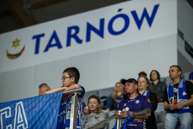Kibice nie mieli powodów do radości po ostatnim meczu Grupy Azoty Unia Tarnów w hali Arena Jaskółka
