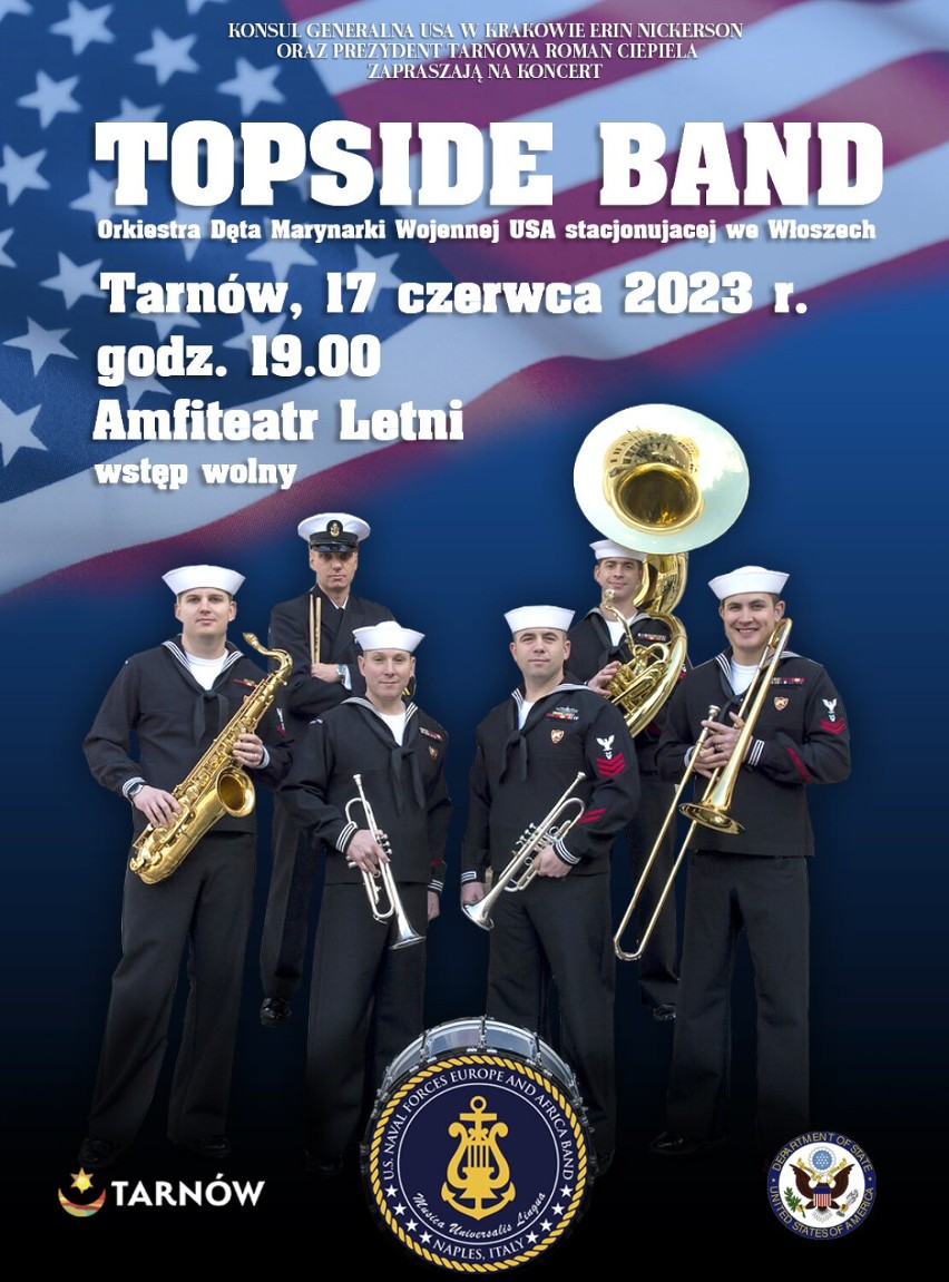 Topside Band zagra w sobotę w amfiteatrze w Tarnowie