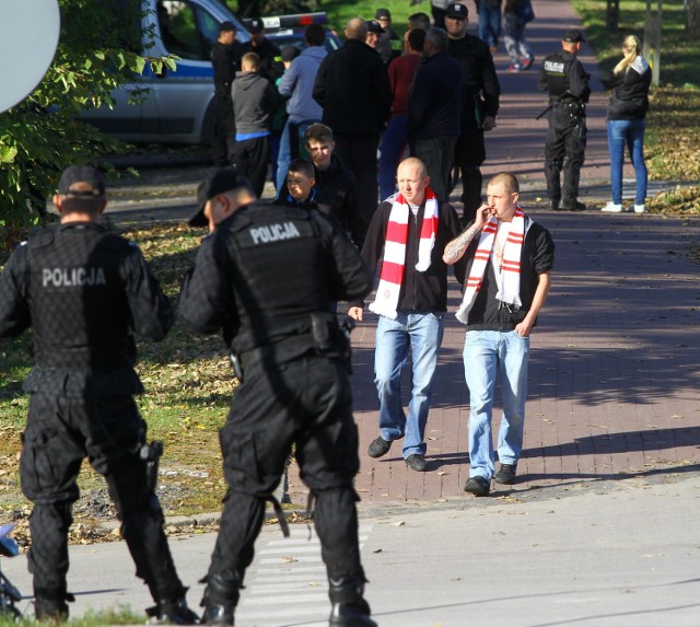 Kibicie ŁKS nie dojechali na mecz z Lechią Tomaszów