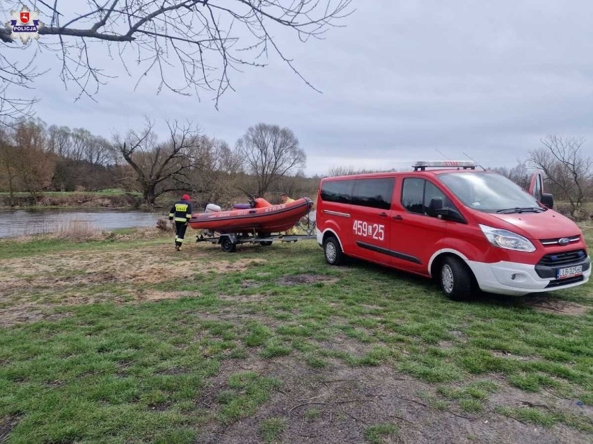 Akcja poszukiwawcza za 36-latką na rzece Wieprz 