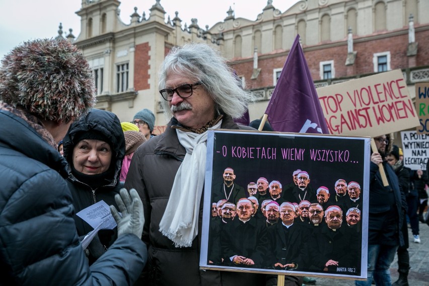 Kraków. Kobiety protestowały przeciwko kompromisom [ZDJĘCIA]