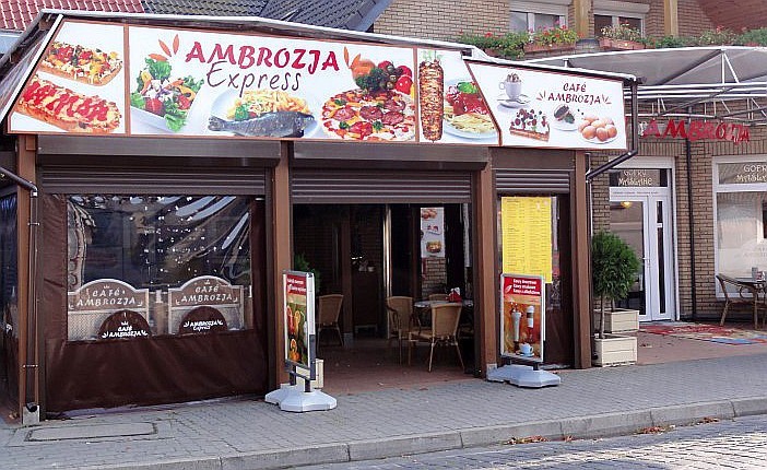 Cafe Ambrozja - Darłowo - Darłówko Wschodnie - wyślij sms o...