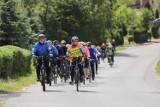 Licheń. III Wielkopolska Pielgrzymka Rowerowa do Matki Bożej Licheńskiej. Deszcz to już tradycja