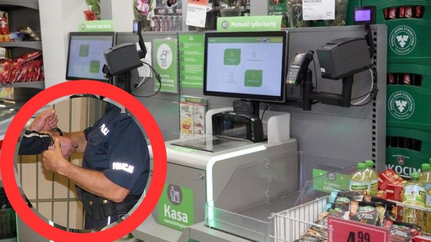 Troje Czechów policja zatrzymała w czasie sklepowej...