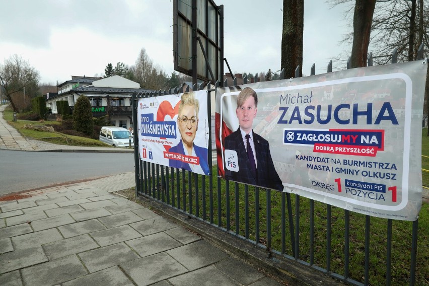 Kampania wyborcza w Olkuszu