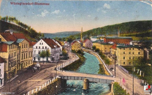 Stare zdjęcia Głuszycy - wtedy Nieder Wüstegiersdorf!