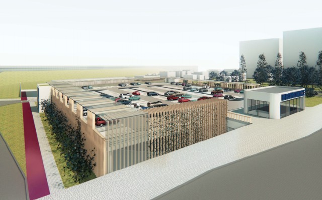 Węzeł przesiadkowy wraz z parkingiem park&ride w Bronowicach wybuduje firma Budimex