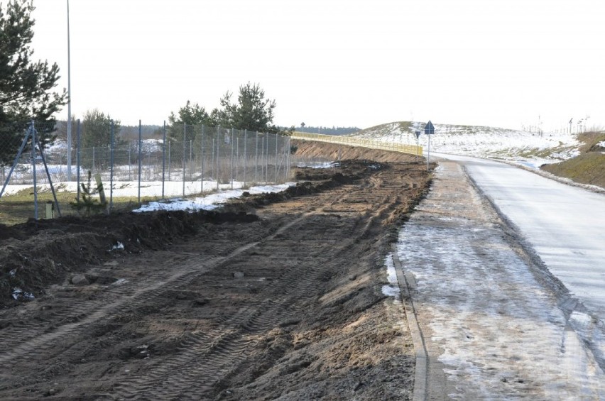 W Kościerzynie powstają ścieżki rowerowe w kierunku Wielkiego Klincza i Dobrogoszczy