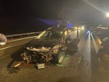 Kujawsko-Pomorskie. Wypadek na A1 w gminie Wielka Nieszawka. Samochodem podróżowało czterech Gruzinów [zdjęcia]