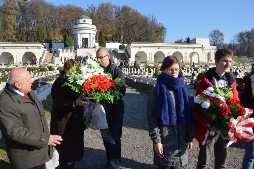 Uczniowie z Łodzi 100-lecie Niepodległej świętowali na...