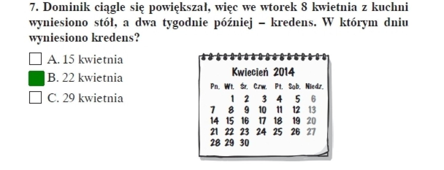 Testy trzecioklasisty 2014 z OPERONEM. ARKUSZE i ODPOWIEDZI sprawdzianu