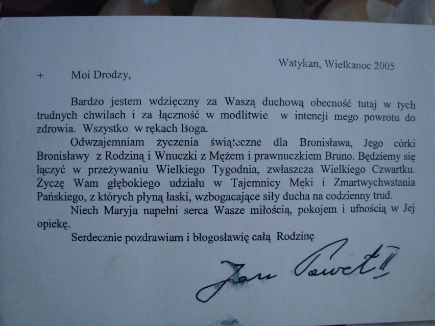 Bronisław Wojtyła opowiada o dzieciństwie spędzonym z kuzynem Karolem Wojtyłą.