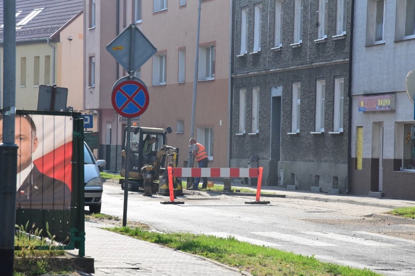 Drogi w centrum Słubic są rozkopane. Ma to związek z budową...