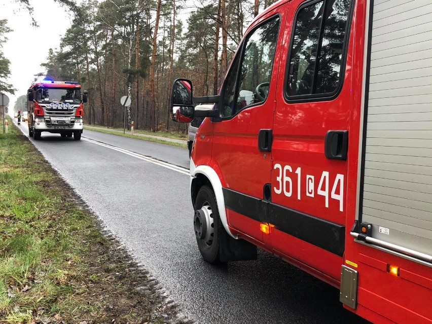 Wypadek na drodze Włocławek - Wieniec