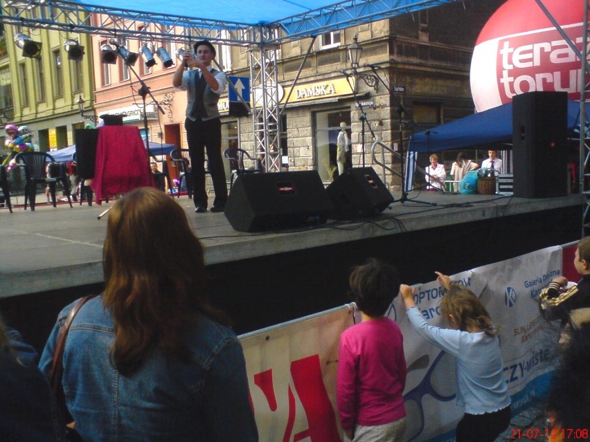 2012-07-21, sobota . Święto Ulicy Św. Jakuba w Toruniu..