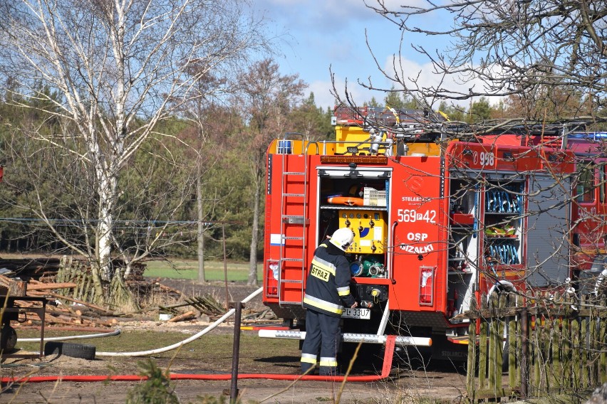 W poniedziałek, 28 lutego 2022 roku, doszło do pożaru w gminie Gizałki