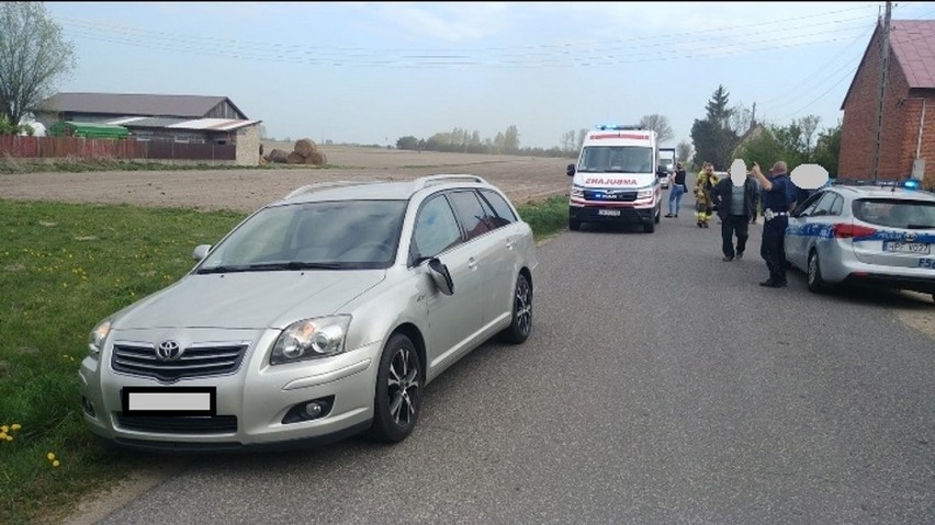 Wypadek w Michałowie. Potrącone 8-letnie dziecko [zdjęcia, aktualizacja]