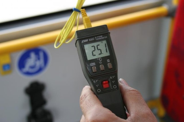 Temperatura w autobusach ZTM nie może przekroczyć 25 st. C