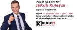 Kraśnik: Przyjdź na spotkanie z posłem Jakubem Kuleszą z Kukiz'15