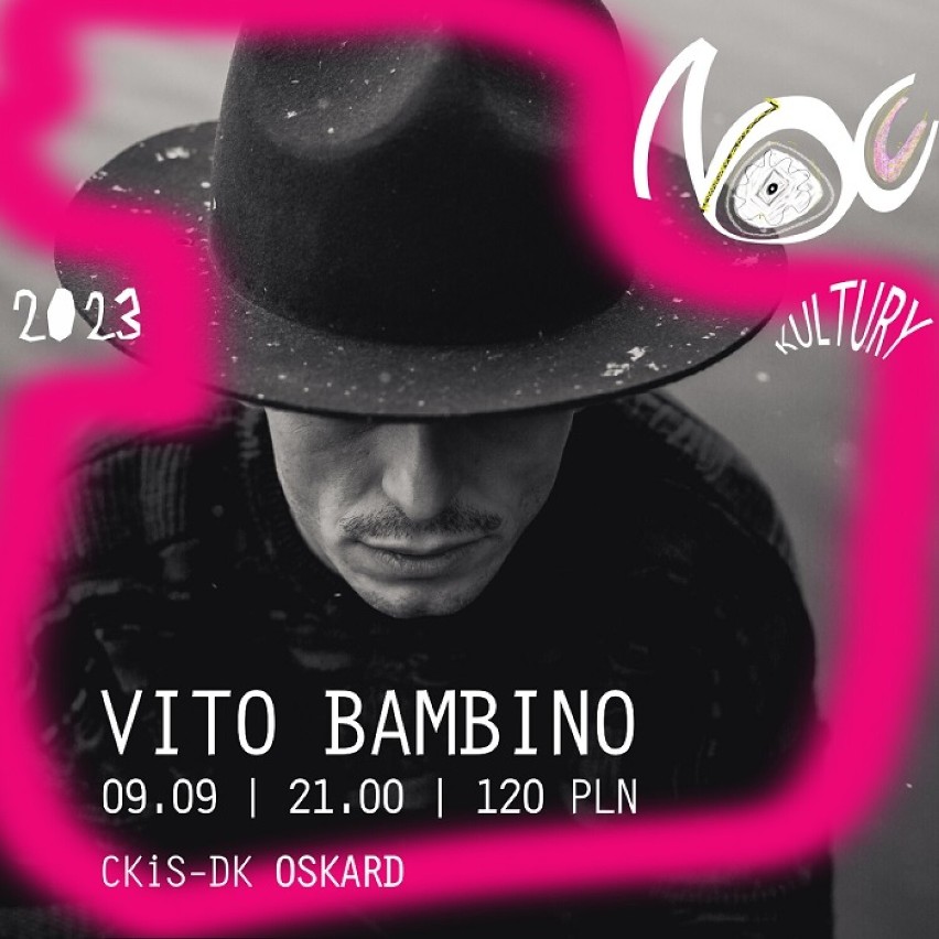 Vito Bambino zagra koncert w Koninie. Tak zapowiada się Noc Kultury 2023 