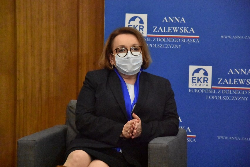 Europosłanka Anna Zalewska w Oleśnicy