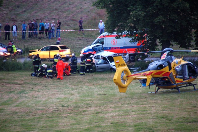 Zdjęcie wypadku w Kielnie 16.06.2013