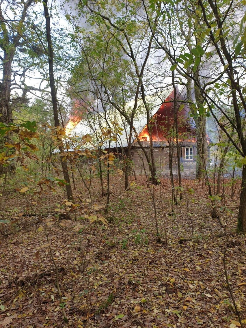 Pożar domu w Starym Witoszynie