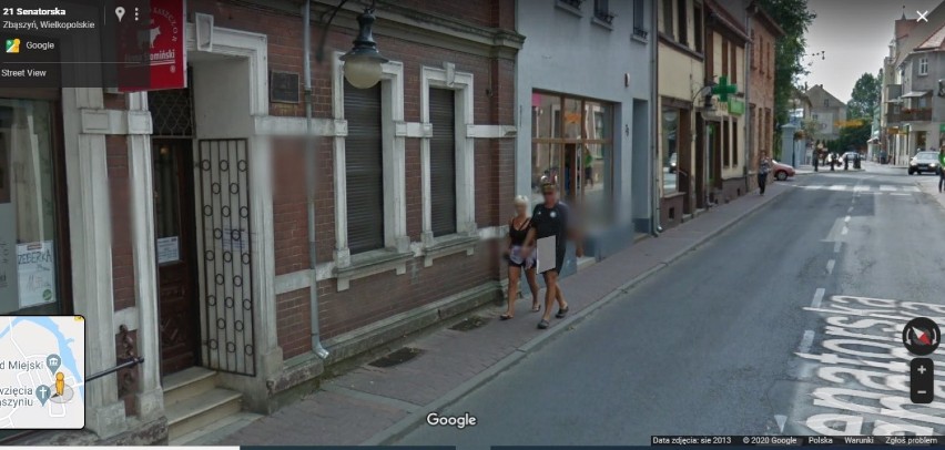  Kogo my tu mamy? Mieszkańcy Zbąszynia pow. nowotomyski, przyłapani przez kamery Google Street View. Sprawdź, czy jesteś na zdjęciach