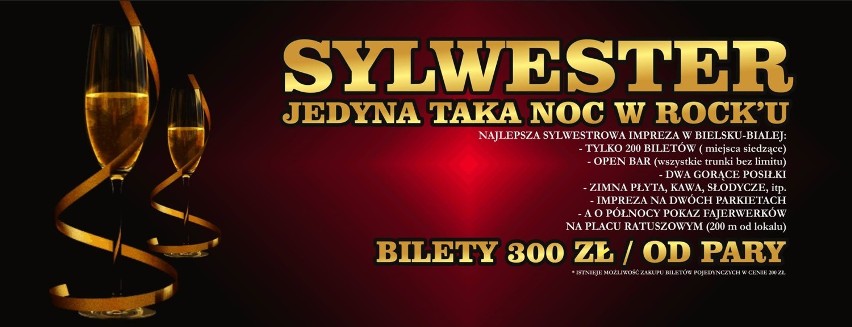 Sylwester 2015/2016 Bielsko-Biała, klub Rock Galeria