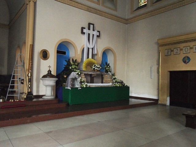 Wnętrze kościoła pw św. Michała Archanioła