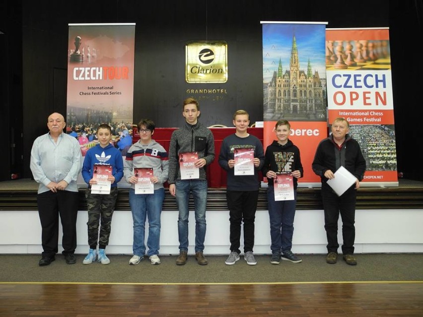 Liberec Open 2019. Kaliscy szachiści stawali trzy razy na...