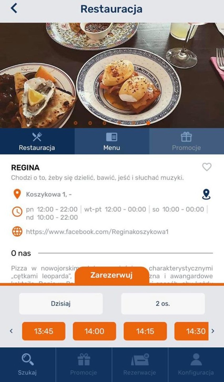 Chcesz zarezerwować stolik w restauracji? Teraz zrobisz to za pomocą aplikacji w telefonie