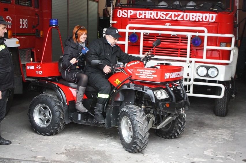 Strażacy-ochotnicy z Chruszczobrodu w gminie Łazy mają bojowego strażackiego... quada [FOTO i WIDEO]