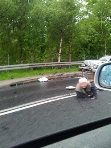 Wypadek w Kaczorowie na drodze krajowej nr 3