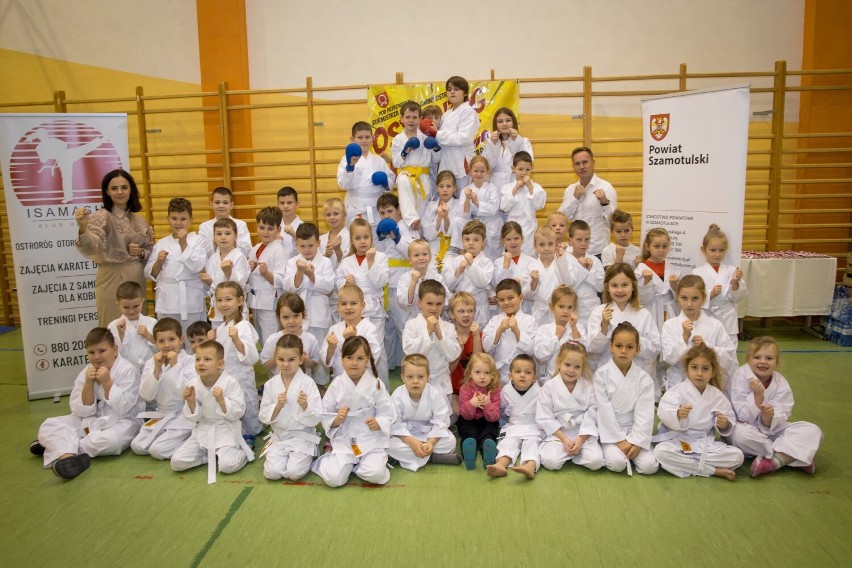 Ostroróg Cup 2023. Młodzi karatecy rywalizowali w zawodach pod patronatem Burmistrza Miasta i Gminy Ostroróg