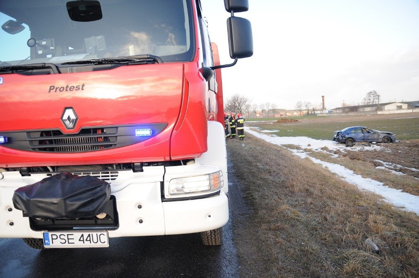 Wypadek na trasie Śrem - Książ Wlkp.