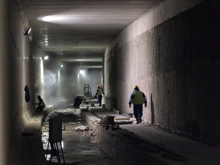 Franowo: Zobacz kolejny etap budowy tunelu i trasy tramwajowej [ZDJĘCIA]