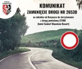 Popularna trasa z Karpacza Górnego do Sosnówki będzie zamknięta dla samochodów od 3 do 20 lipca. Remont drogi był konieczny