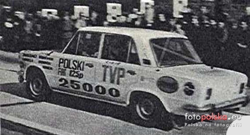 Rok 1973. Autostrada A4 na trasie Wrocław-Legnica