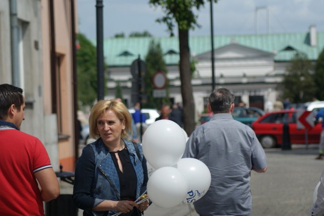 Kazimiera Gotkowicz (PiS), jedyna kobieta wśród kandydatów na fotel prezydenta Sieradza