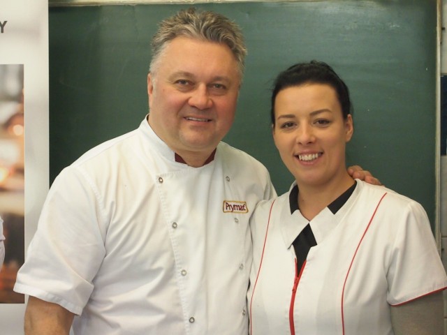 Gotowanie z Robertem Sową w ZSGU w Chorzowie