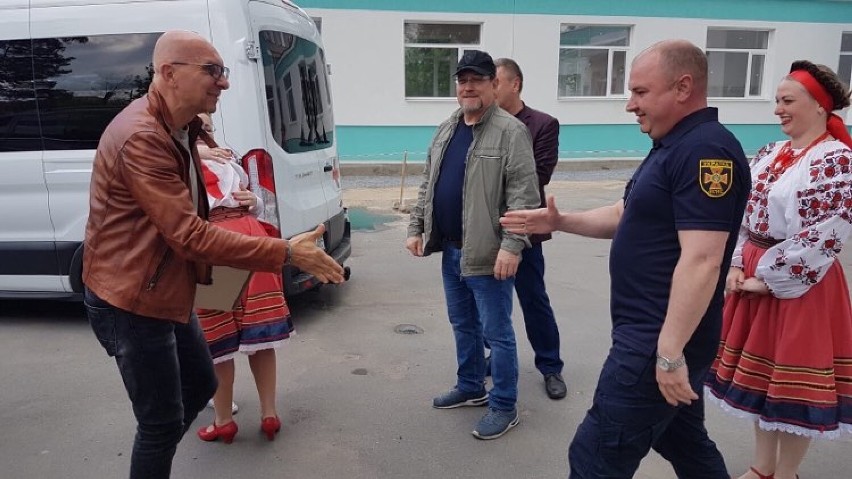 Goleniów wciąż pomaga Ukrainie. Kolejny transport dotarł do Sławuty