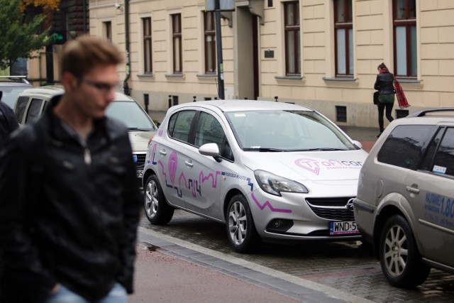 Carsharing działa już m.in. w Krakowie.