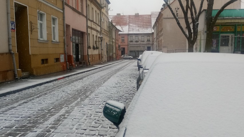 3 grudnia 2020 r. - pierwszy śnieg tej zimy w Międzyrzeczu