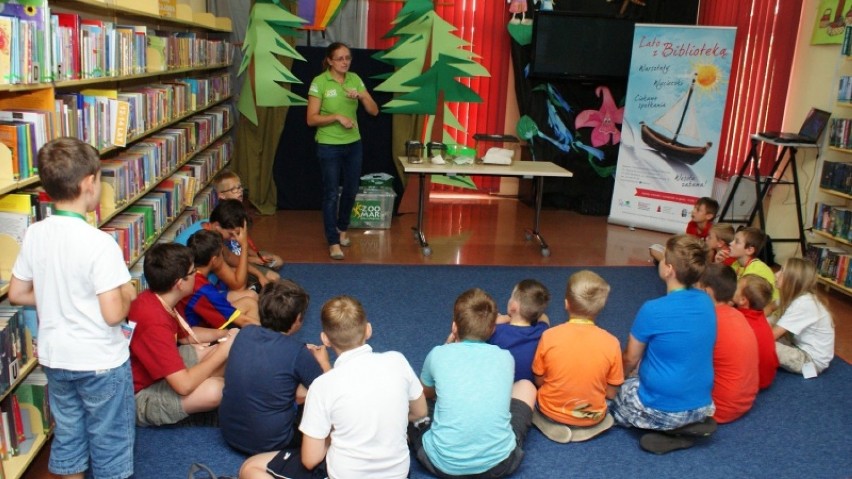 Dzieci poznawały zwierzęta w... bibliotece